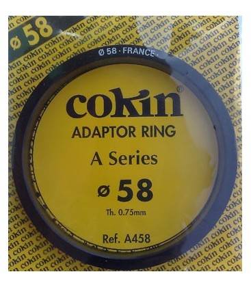 ADATTATORE AD ANELLO IN COKIN SERIE ADATTATORE A 58 MM.