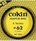 COKIN ANILLA ADAPTADOR SERIE A DE 62 MM.