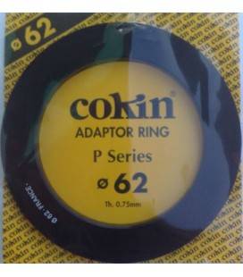 ADATTATORE AD ANELLO IN COKIN RING SERIE P 62 MM.