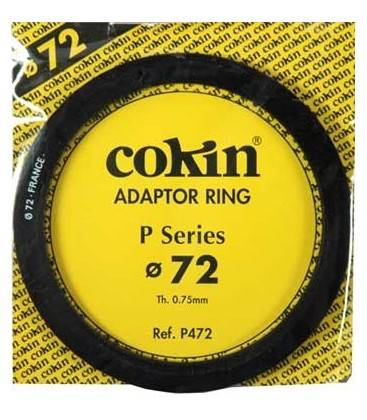 COKIN ANILLA ADAPTADOR SERIE P DE 72 MM.