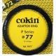 COKIN P SÉRIE 77MM BAGUE ADAPTATRICE.