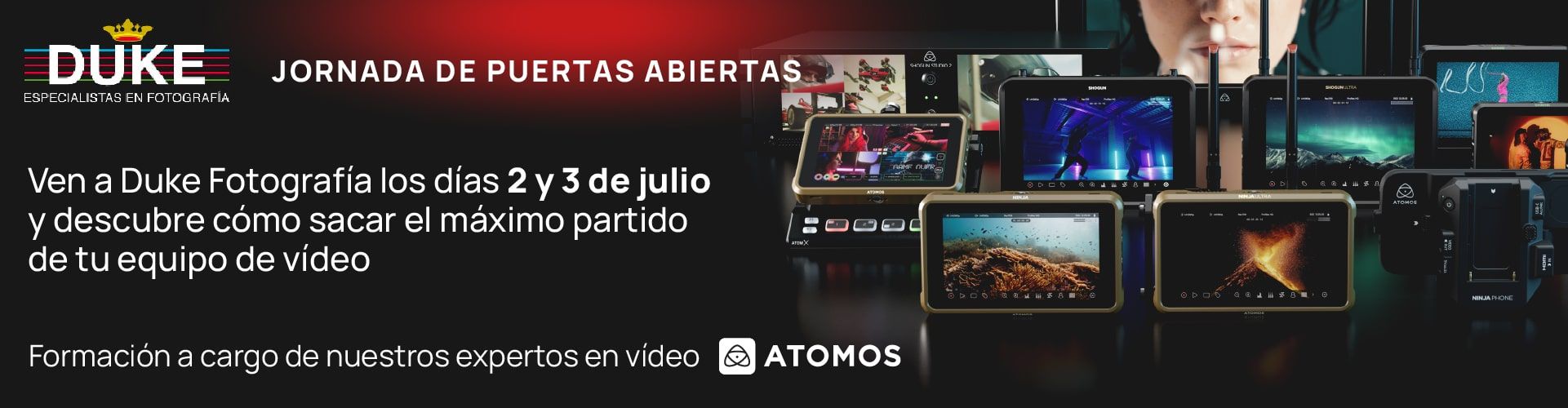 Jornada de puerta abierta 2 y 3 julio 2024 ATOMOS